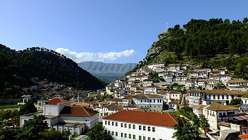 The Ottoman houses of Berat, Albania